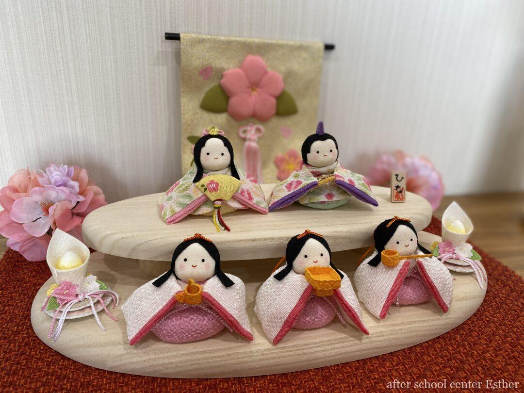 新しい飾りのご紹介🎎